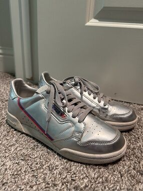 Adidas Continental 80 'Silver Metallic' (mens 5.5 , euro 38)